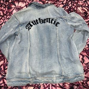 Arizona denim long jean jacket